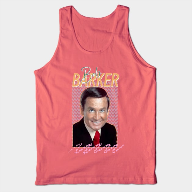 Bob Barker - Retro Style Design Tank Top by Black Red Store